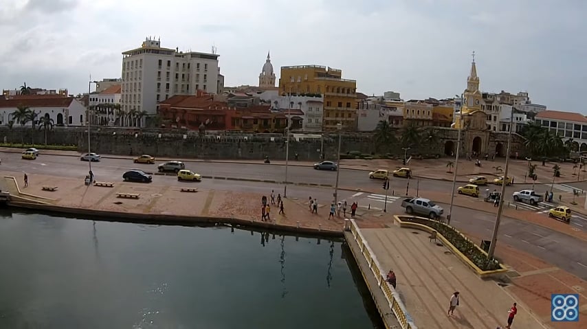 Turismo con drones. Cartagena y su centro histórico.