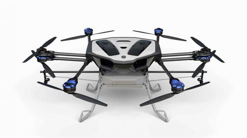 Yamaha YMR-01 es un dron para la agricultura de precisión.